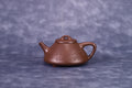 子冶石瓢，精品，临摹黄松老师（定风波），原矿老紫泥，容量210cc
