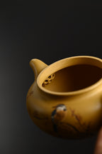 『仿古』 黄金段·容量220cc·9孔出水·内推·秦国萍（国家级高级工艺美术师）