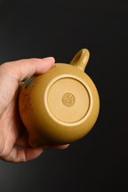 『西施』 黄金段·容量190cc·9孔出水·内推·秦国萍（国家级高级工艺美术师）