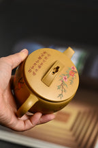 高工『汉瓦』 黄金段·容量210cc·9孔出水·内推·秦国萍（国家级高级工艺美术师）