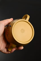 高工『汉瓦』 黄金段·容量210cc·9孔出水·内推·秦国萍（国家级高级工艺美术师）