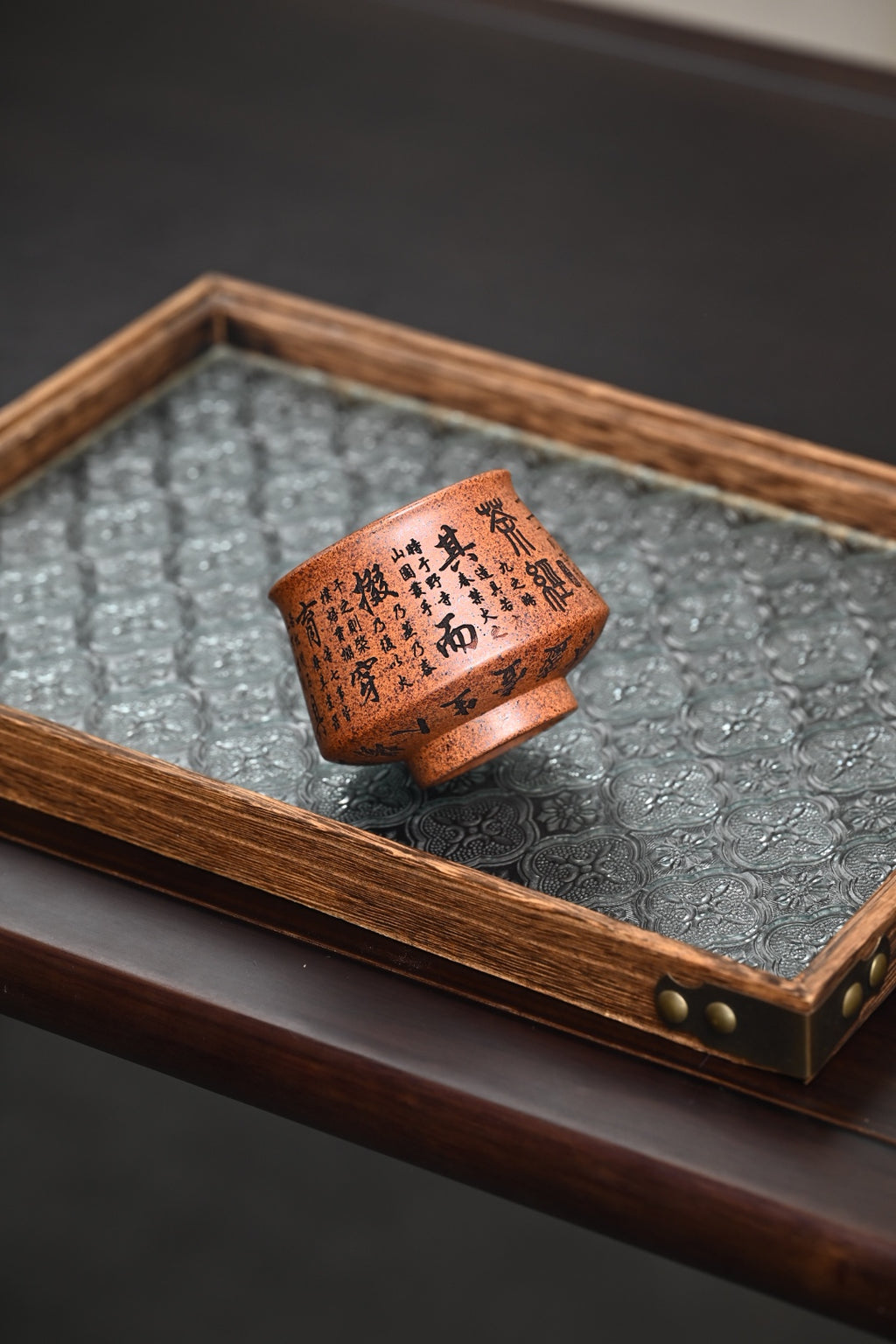 新品·『主人杯』刻绘·茶经 龙骨金砂·容量180cc（🈵️）