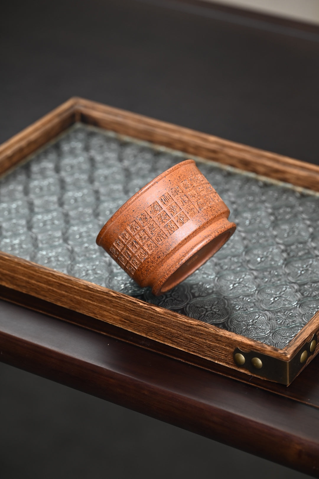 新品·『主人杯』刻绘·青玉案 龙骨金砂·容量230cc（🈵️）
