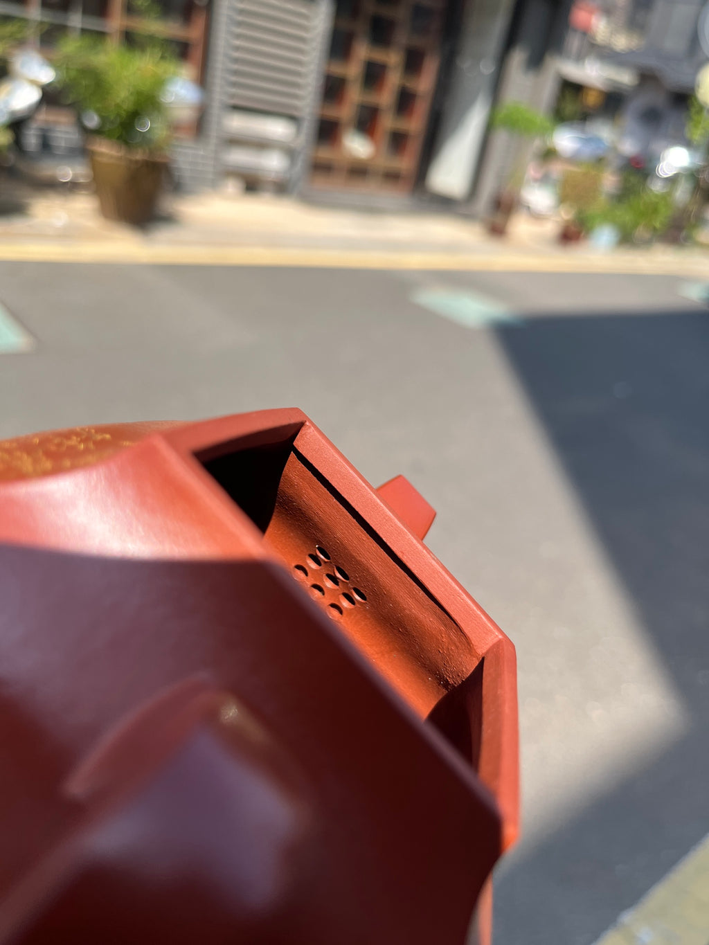 研高大师收藏级作品推荐【四方祥瑞】 寅春朱泥（老师家藏五十多年老料市面罕见 ）350CC 作者：周新元 &nbsp;国家级正高级工艺美术师