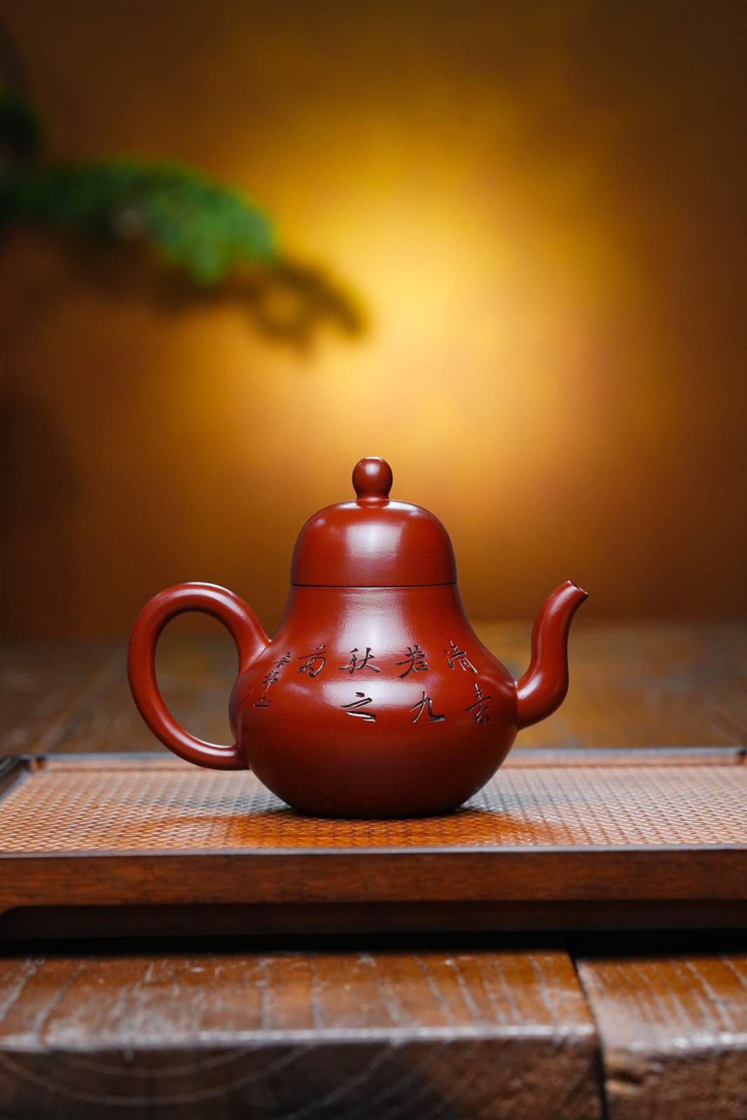 研高大师收藏级作品推荐【思婷】 寅春朱泥（老师家藏五十多年老料市面罕见 ）180CC 作者：周新元 国家级正高级工艺美术师