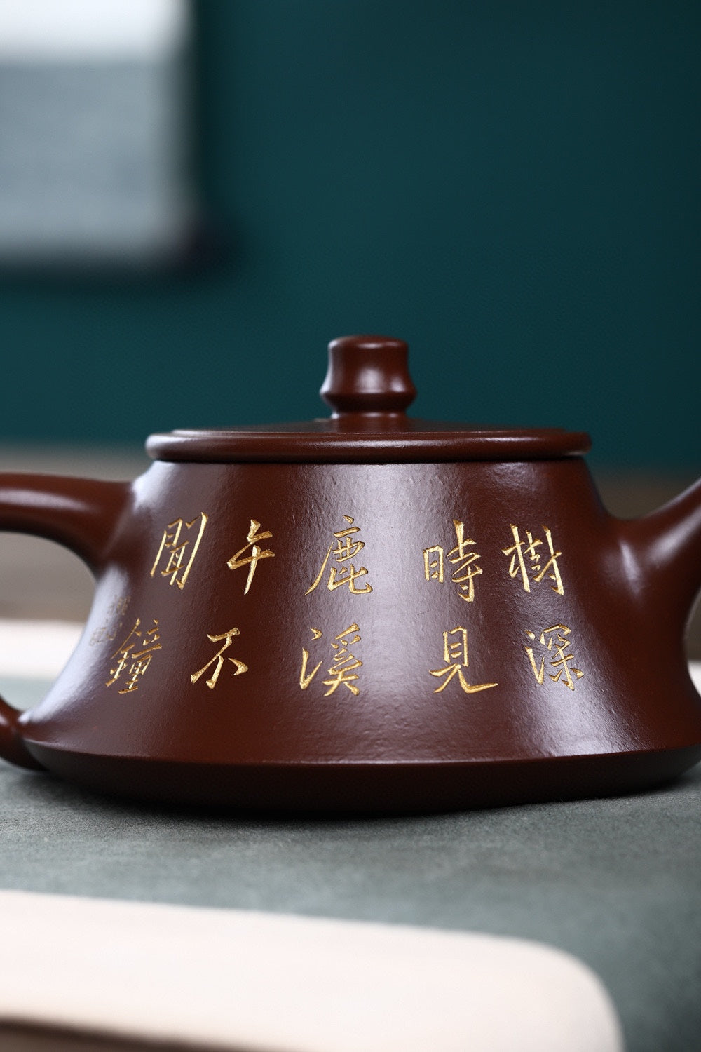 特价🉐️研高收藏级作品推荐【柱瓢】👍 极品紫朱泥（老师家藏五十多年老料市面罕见 ）200CC 作者：周新元 国家级正高级工艺美术师
