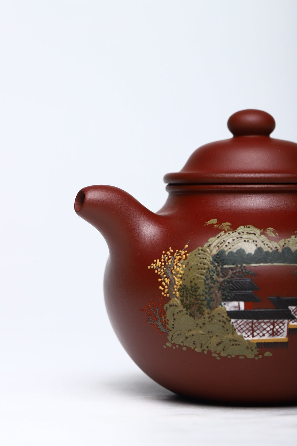 研高大师收藏级作品推荐【莲子】[强] 家藏龙血砂（老师家藏三十多年老料市面罕见 ）360CC 作者：周新元 国家级正高级工艺美术师