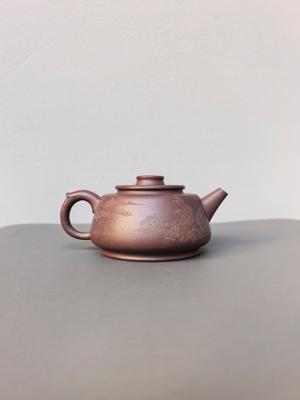 程辉大师 紫砂界功勋级领军人物·典藏臻品《凤鸣巨轮壶》——原矿极品乾隆青灰段·320cc ——中国陶瓷艺术终身成就奖获得者·程辉之作