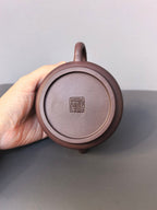 程辉大师 紫砂界功勋级领军人物·典藏臻品《凤鸣巨轮壶》——原矿极品乾隆青灰段·320cc ——中国陶瓷艺术终身成就奖获得者·程辉之作
