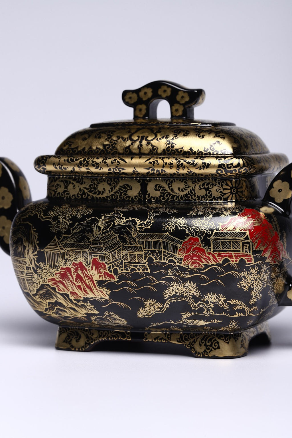 朱可心一脉许冠新与陶瓷世家（国大师）张正海强强联名慕古清宫廷器【江南宝鼎】700CC