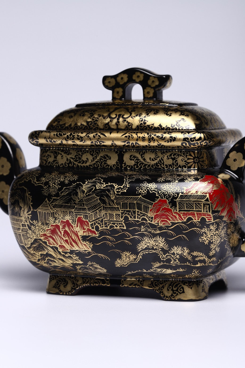 朱可心一脉许冠新与陶瓷世家（国大师）张正海强强联名慕古清宫廷器【江南宝鼎】700CC