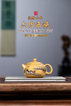 珍藏段泥制【六方西施】180cc上新！在西施的基础上加上棱角的设计，上下连通一气，可谓构思巧妙