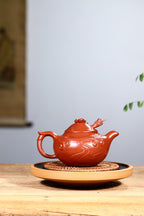 朱泥新品【云龙】500cc（朱泥收缩率极大，成品率极低，难度极大，且用且珍惜）