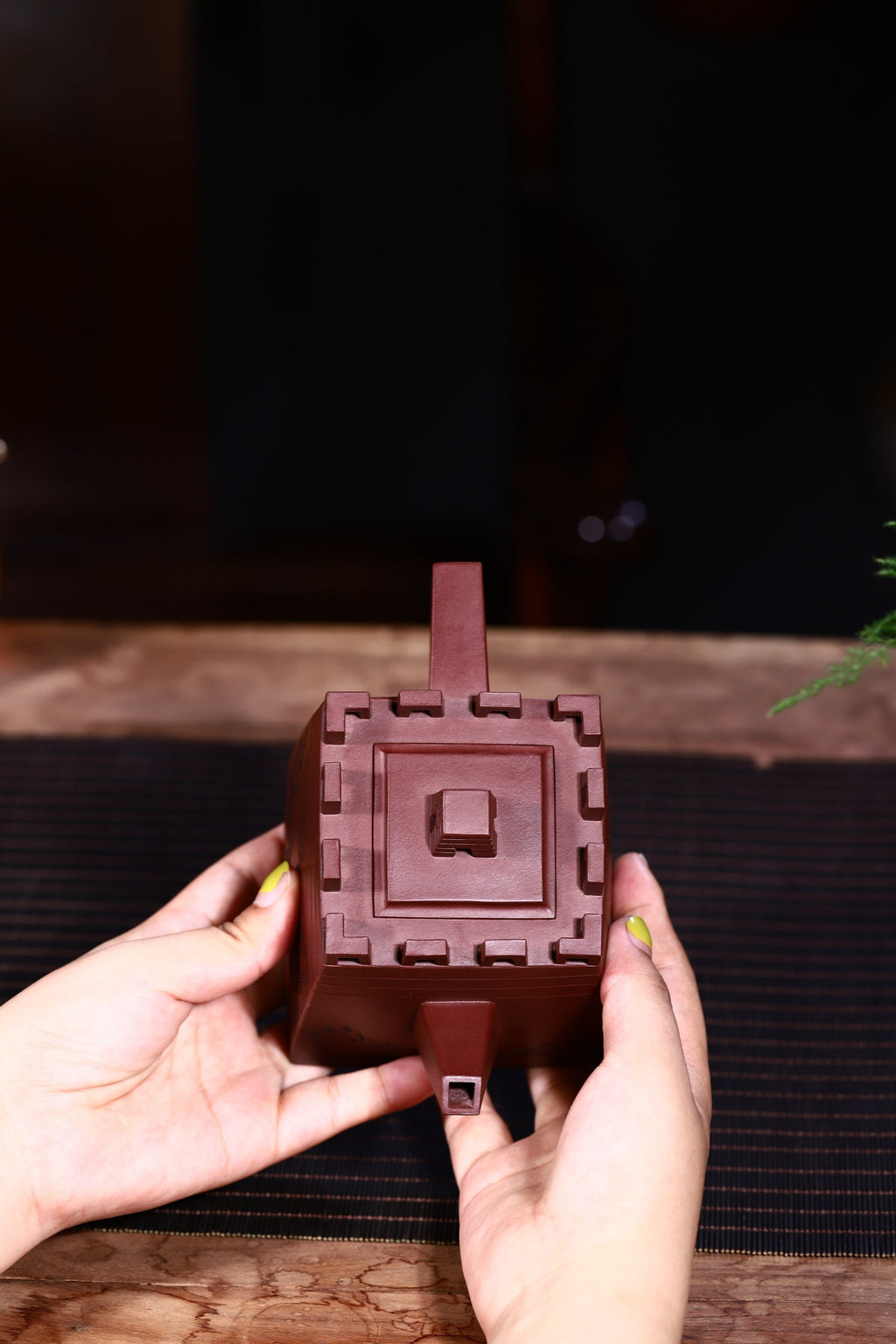 国工独家创新美器【长城】450cc，原矿紫泥手制 整器给人庄严威武之感，大气十足