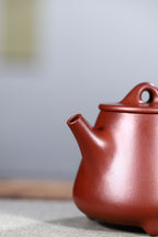 国高工光素器精品——【高石瓢】原矿紫泥，200cc！整体结合恰到好处