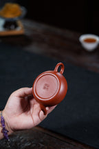 国工全手工 【琴鹤相随·君德】 原矿朱泥 160cc 杨志琴  国家级工艺美术师