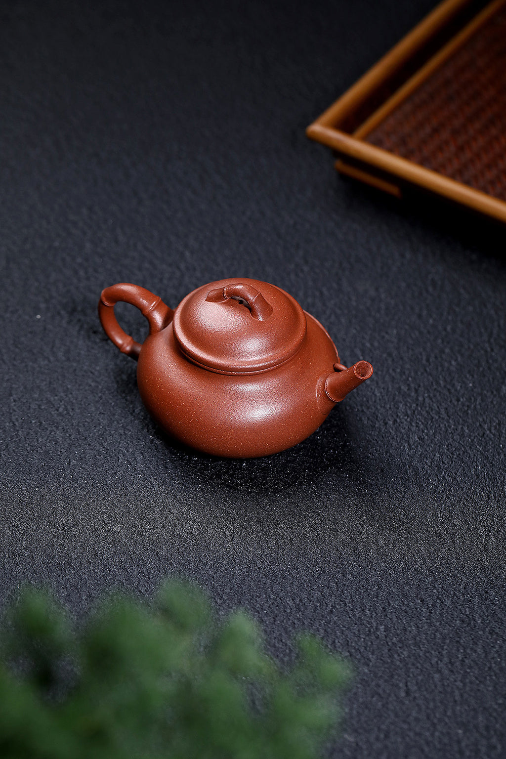 【容天】 泥料：红降坡 容量：160cc 作者：徐静