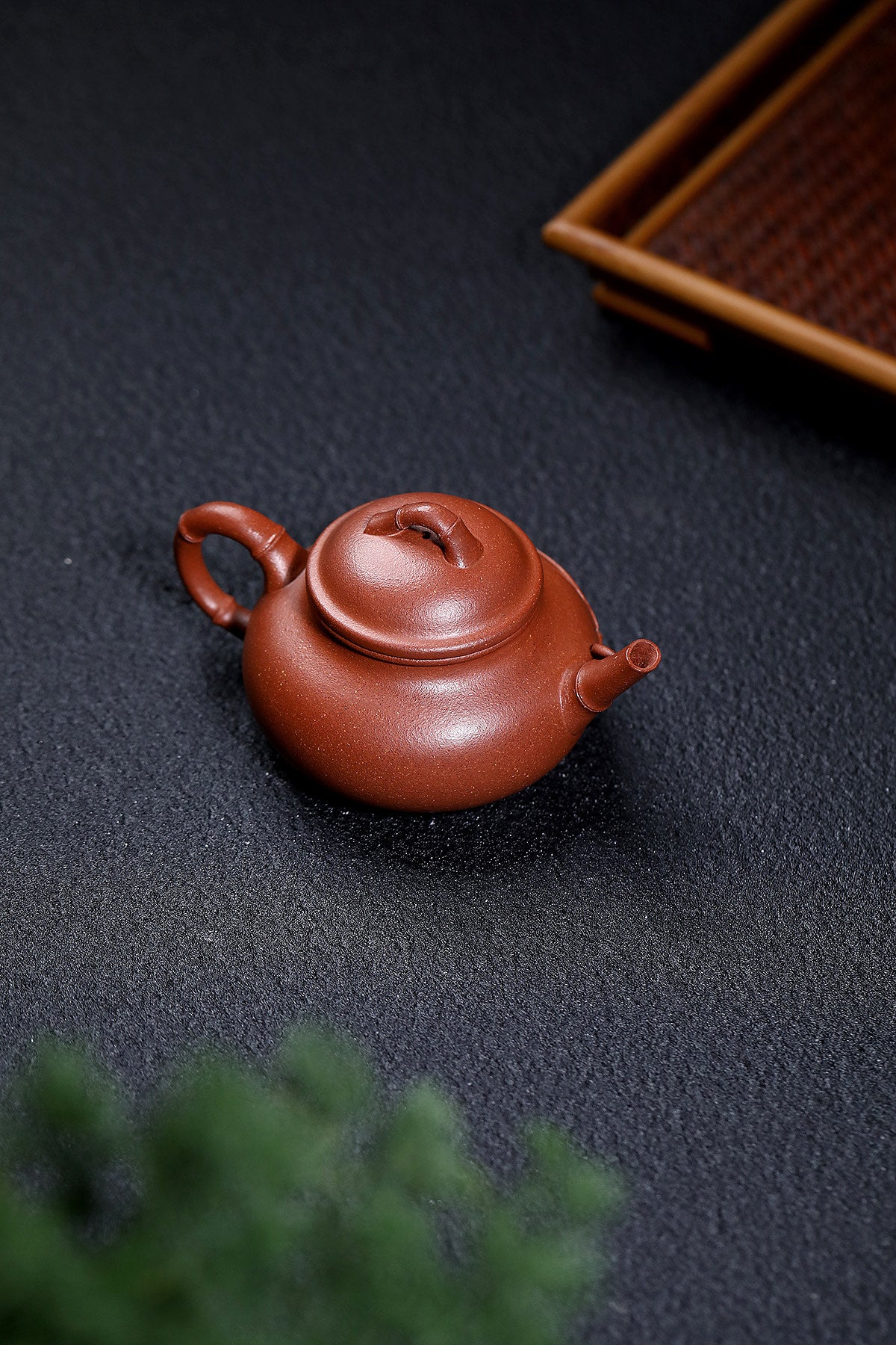 【容天】 泥料：红降坡 容量：160cc 作者：徐静