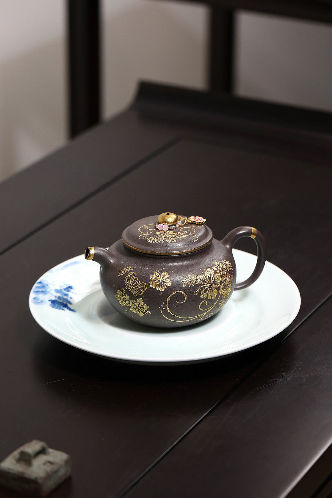 传统款丨刻绘｜仿古 青灰泥，195cc，内推孔，许路路
