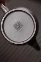 小精品丨折肩宫灯     黑泥，160cc，描金银，内推孔，余海燕