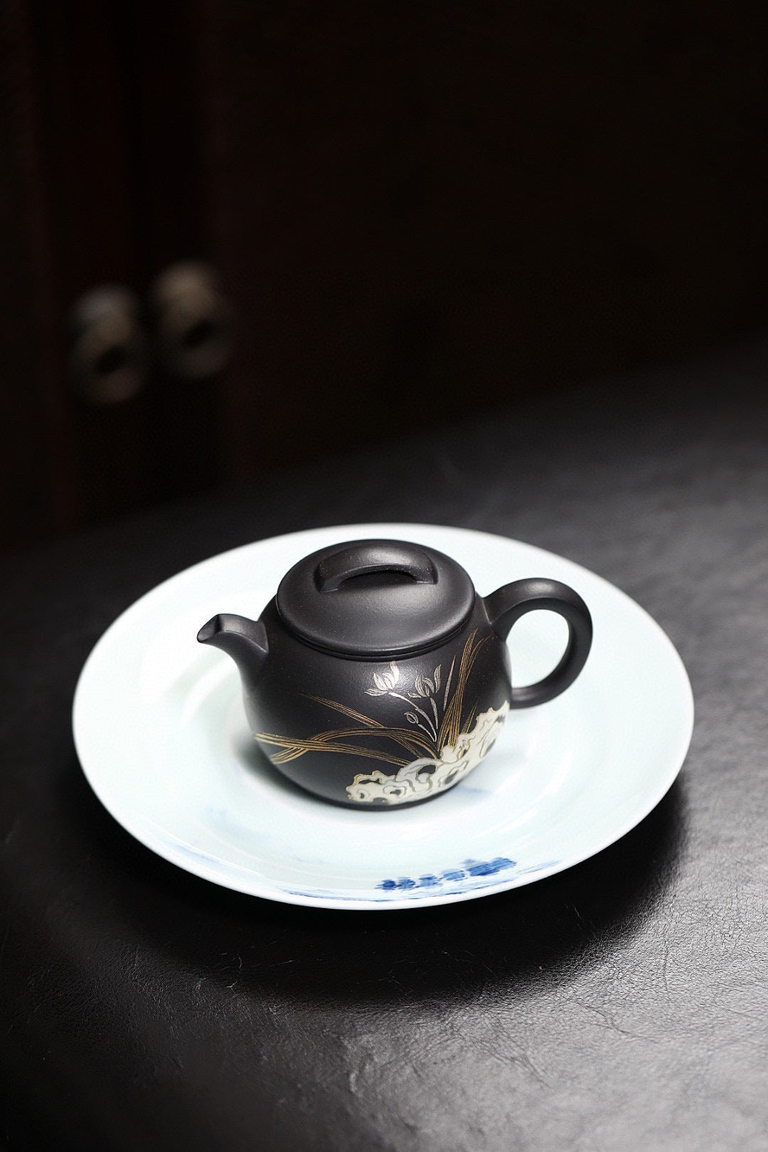 小精品丨圆瓦  黑泥，150cc，内推孔，余海燕