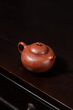 刻绘丨浑圆    朱泥，150cc，内推孔，张鑫宇