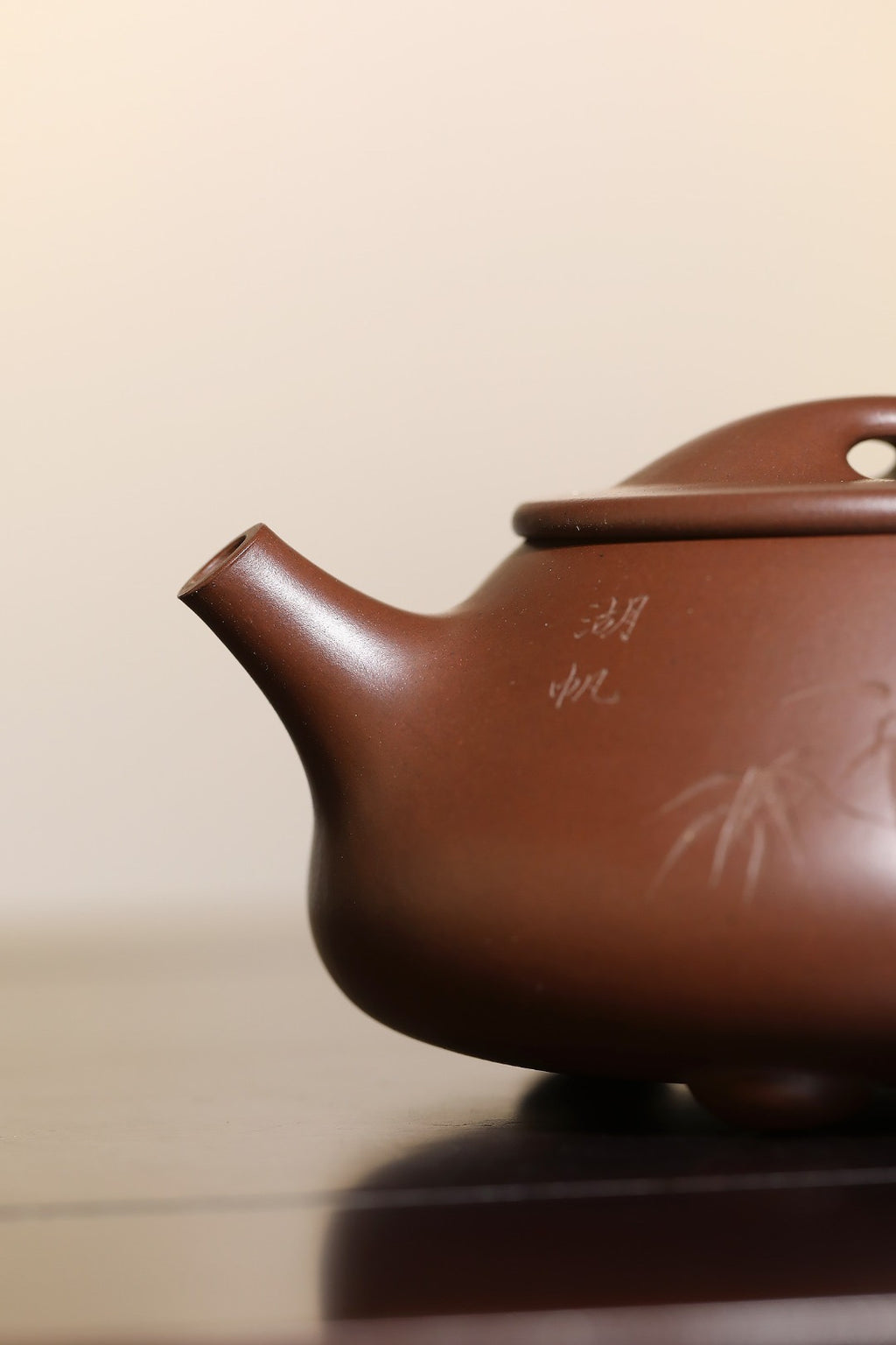 收藏级重器｜全手工丨景舟石瓢     紫泥，450cc，网孔19孔，董健