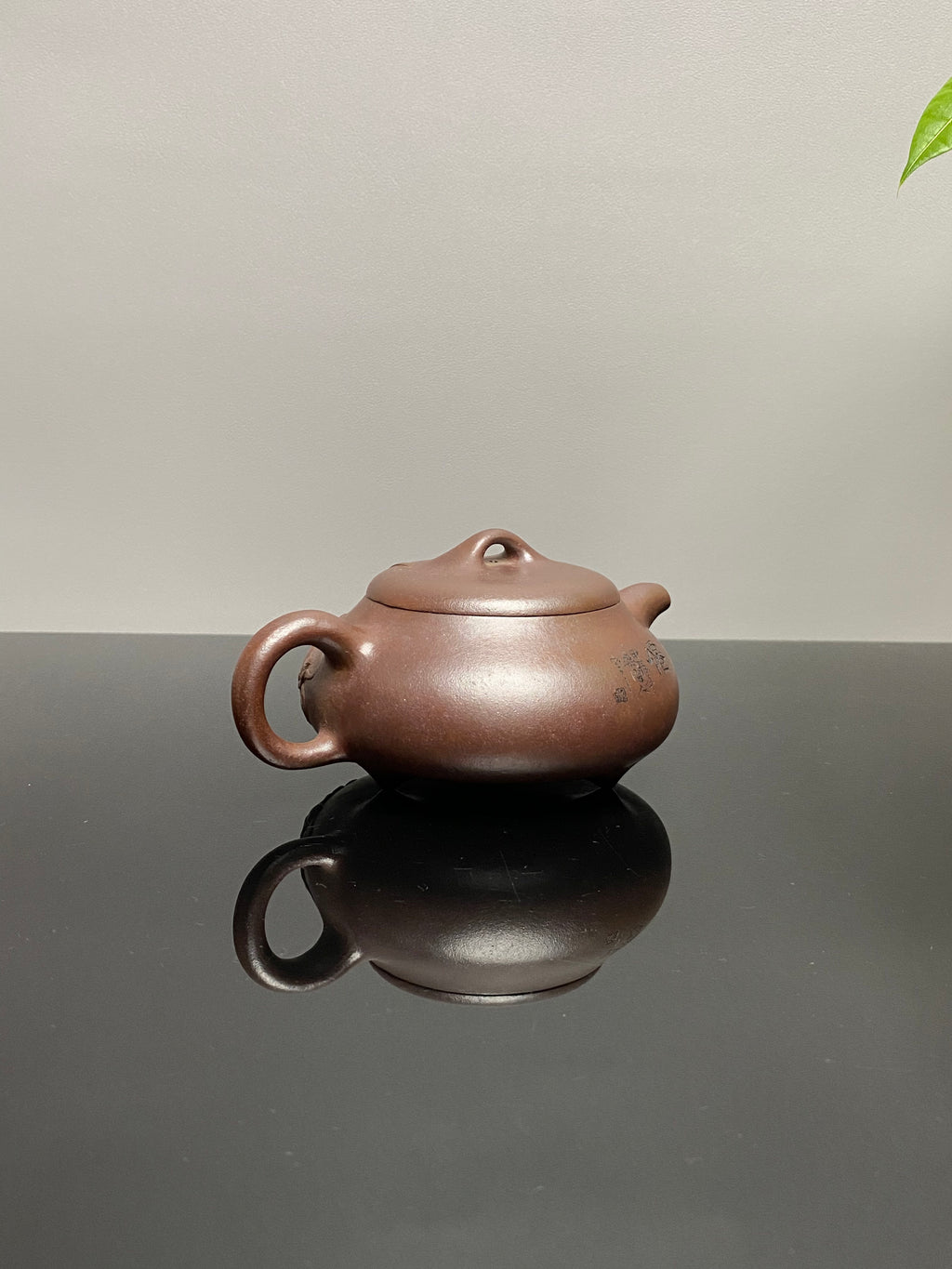 明清技艺 浮雕圣手·郑裕忠【汉棠石瓢】 ——原矿优质老紫泥柴烧·290cc浮雕圣手·郑裕忠
