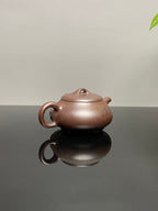 明清技艺 浮雕圣手·郑裕忠【汉棠石瓢】 ——原矿优质老紫泥柴烧·290cc浮雕圣手·郑裕忠