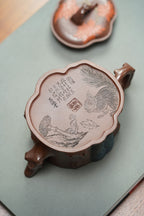 景舟嫡传·昌鸿紫砂｜双国大师李昌鸿《秋意壶》是您传世典藏与高端礼赠的优选之作 ——原矿优质紫泥·330cc
