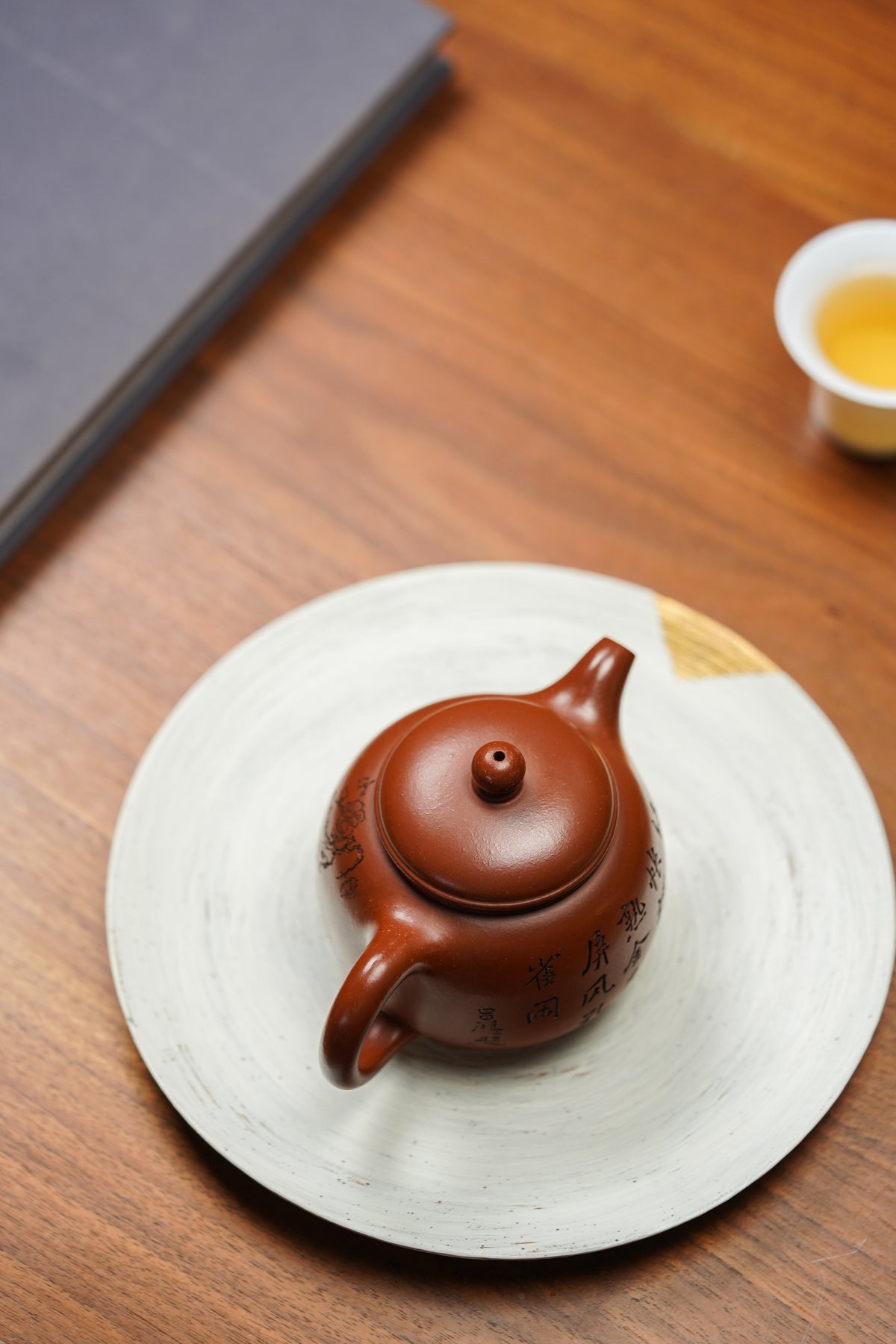 景舟嫡传·昌鸿紫砂｜双国大师李昌鸿《袍尊壶》是您传世典藏与高端礼赠的优选之作——原矿优质清水泥·160cc