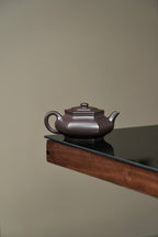 紫砂界80后方器标杆·耿浩潜力臻品《锦方壶》高工耿浩全手工亲制，甄选原矿优质老紫泥·220cc