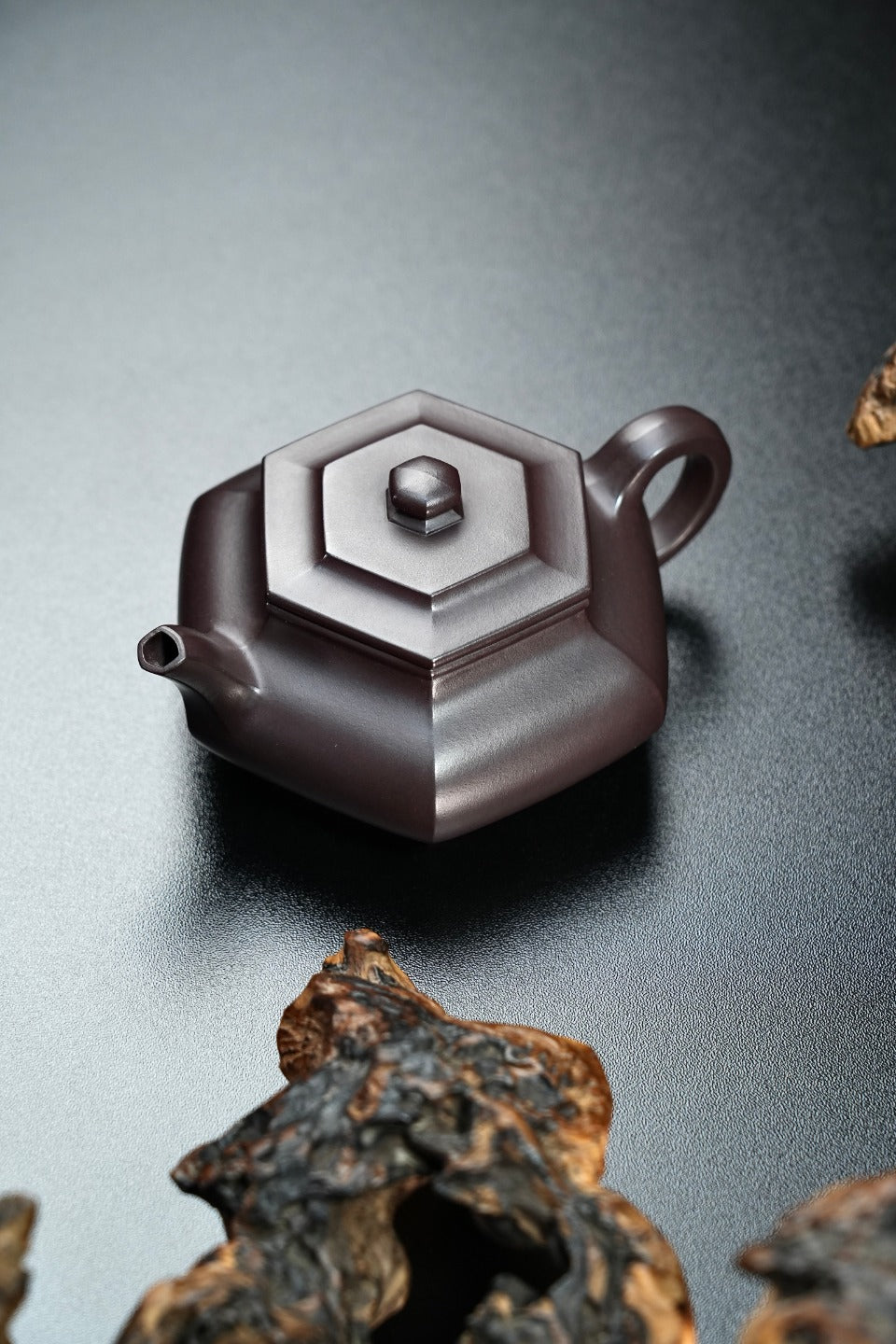 紫砂界80后方器标杆·耿浩潜力臻品《锦方壶》高工耿浩全手工亲制，甄选原矿优质老紫泥·220cc