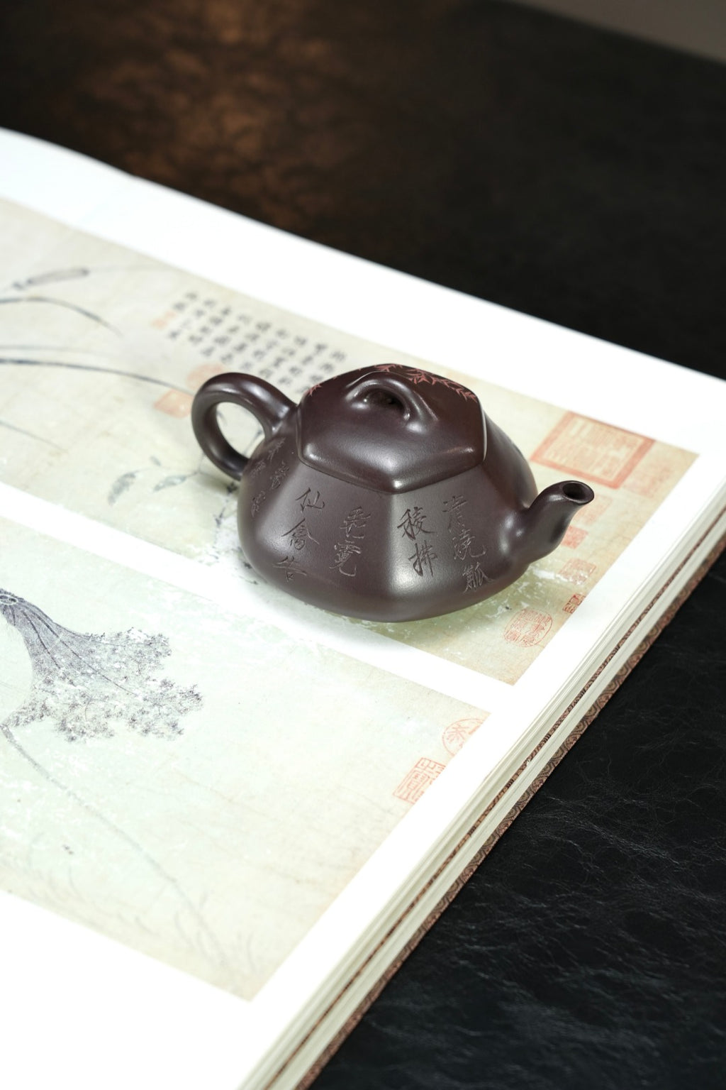 紫砂界80后方器标杆·耿浩潜力臻品《鸽嘴石瓢壶》高工耿浩全手工亲制，甄选原矿优质老紫泥·170cc