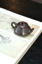 紫砂界80后方器标杆·耿浩潜力臻品《鸽嘴石瓢壶》高工耿浩全手工亲制，甄选原矿优质老紫泥·170cc