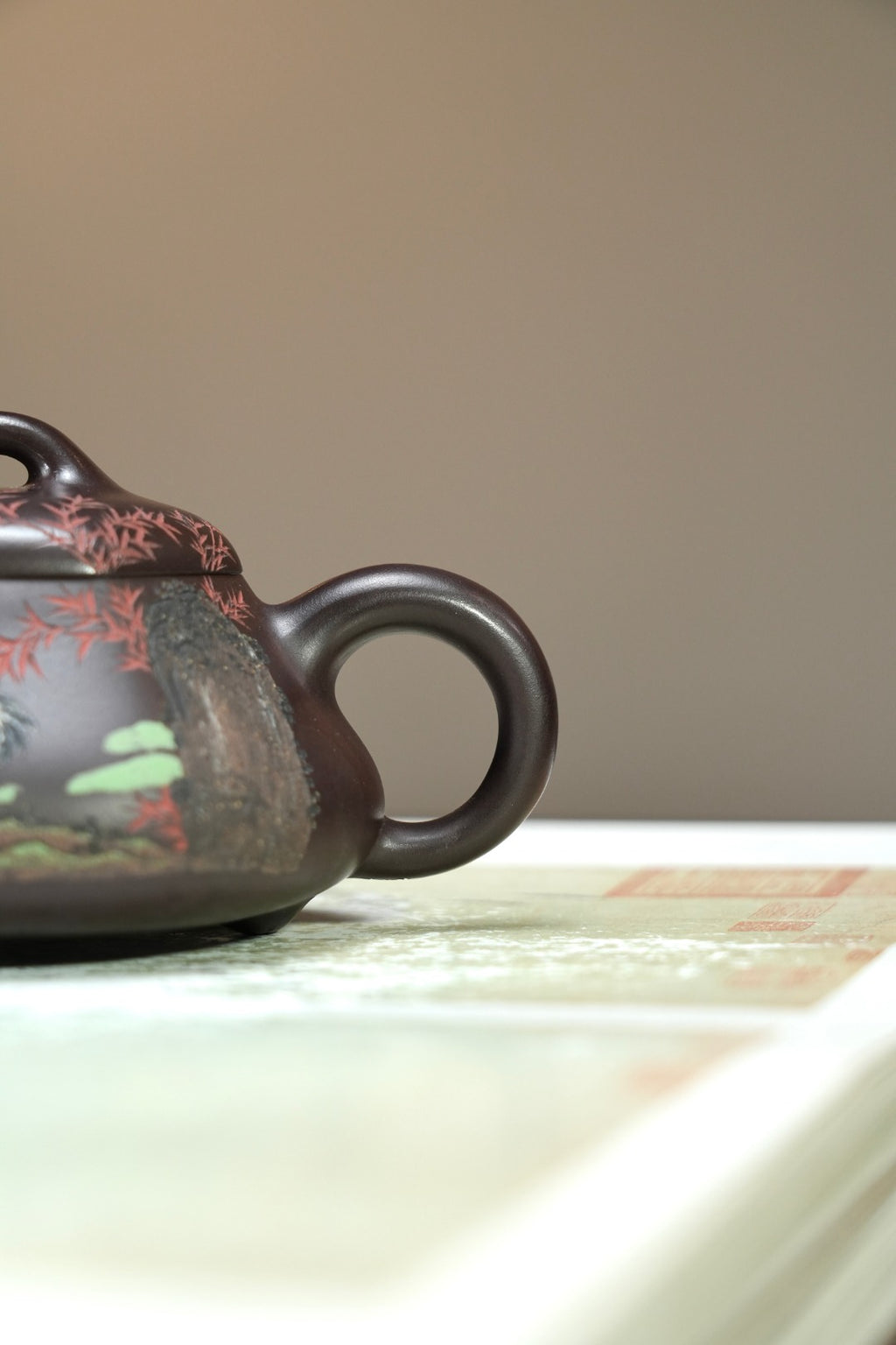 紫砂界80后方器标杆·耿浩潜力臻品《鸽嘴石瓢壶》高工耿浩全手工亲制，甄选原矿优质老紫泥·170cc