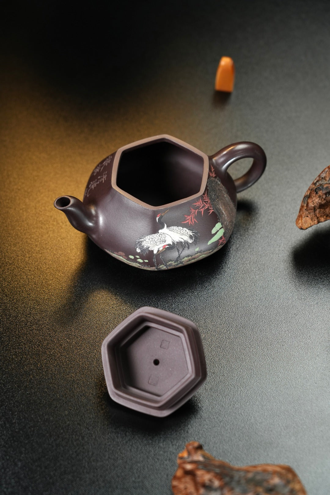紫砂界80后方器标杆·耿浩潜力臻品《鸽嘴石瓢壶》高工耿浩全手工亲制，甄选原矿优质老紫泥·170cc