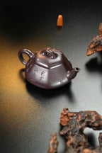 紫砂界80后方器标杆·耿浩潜力臻品《鸽嘴石瓢壶》高工耿浩全手工亲制，甄选原矿优质老紫泥·170cc