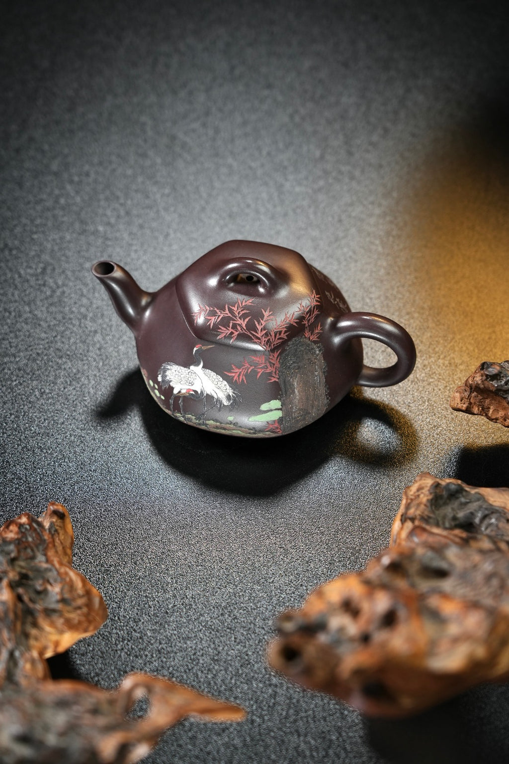 紫砂界80后方器标杆·耿浩潜力臻品《鸽嘴石瓢壶》高工耿浩全手工亲制，甄选原矿优质老紫泥·170cc