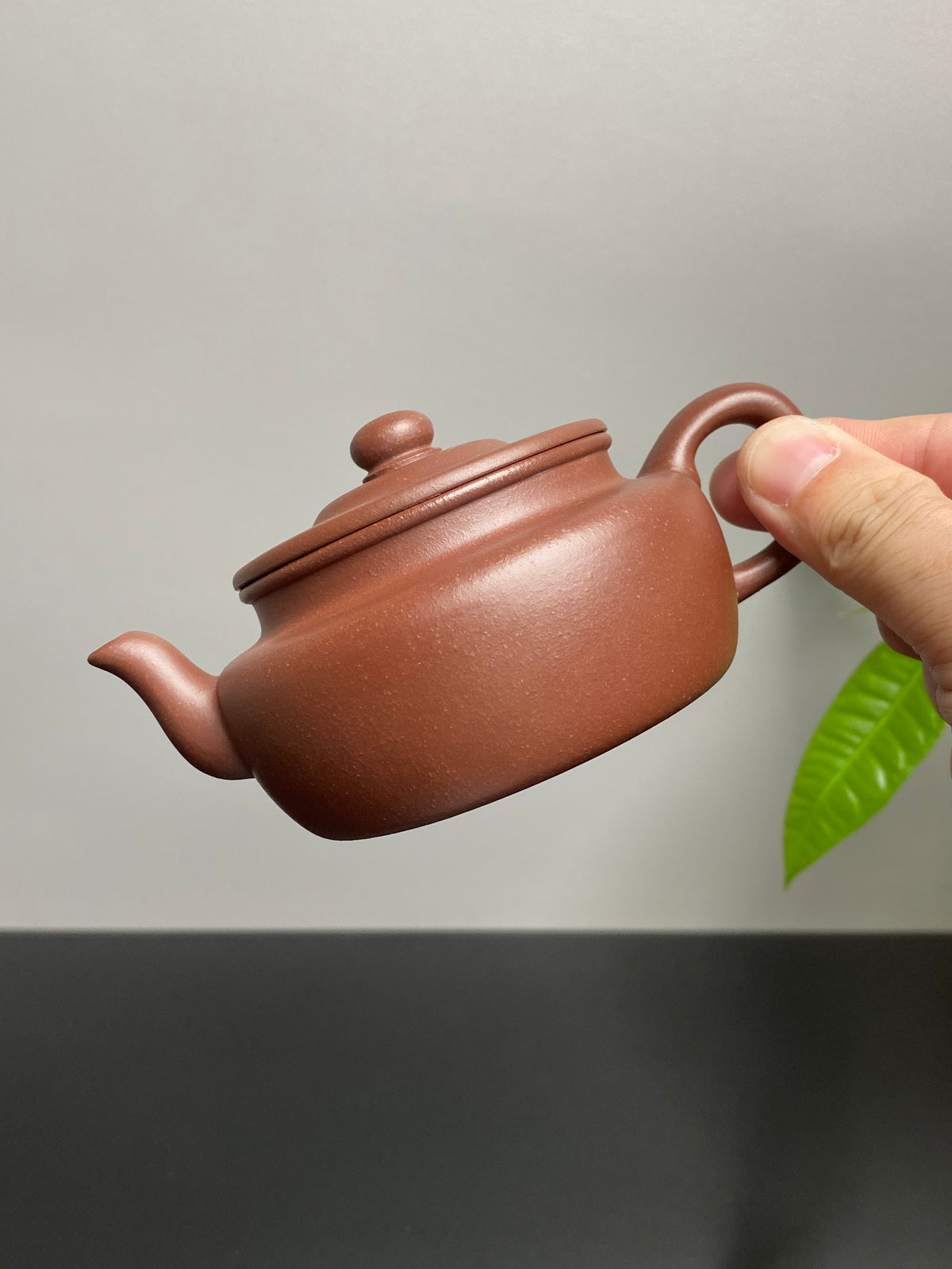 四国大师葛军·紫砂重器《圆珠壶》鼎级荣衔👍高端礼赠首选!（孤品）——原矿优质老紫泥·160cc