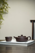 四国大师葛军·紫砂重器《周盘套组》鼎级荣衔👍高端礼赠首选! ——原矿优质老紫泥·320cc
