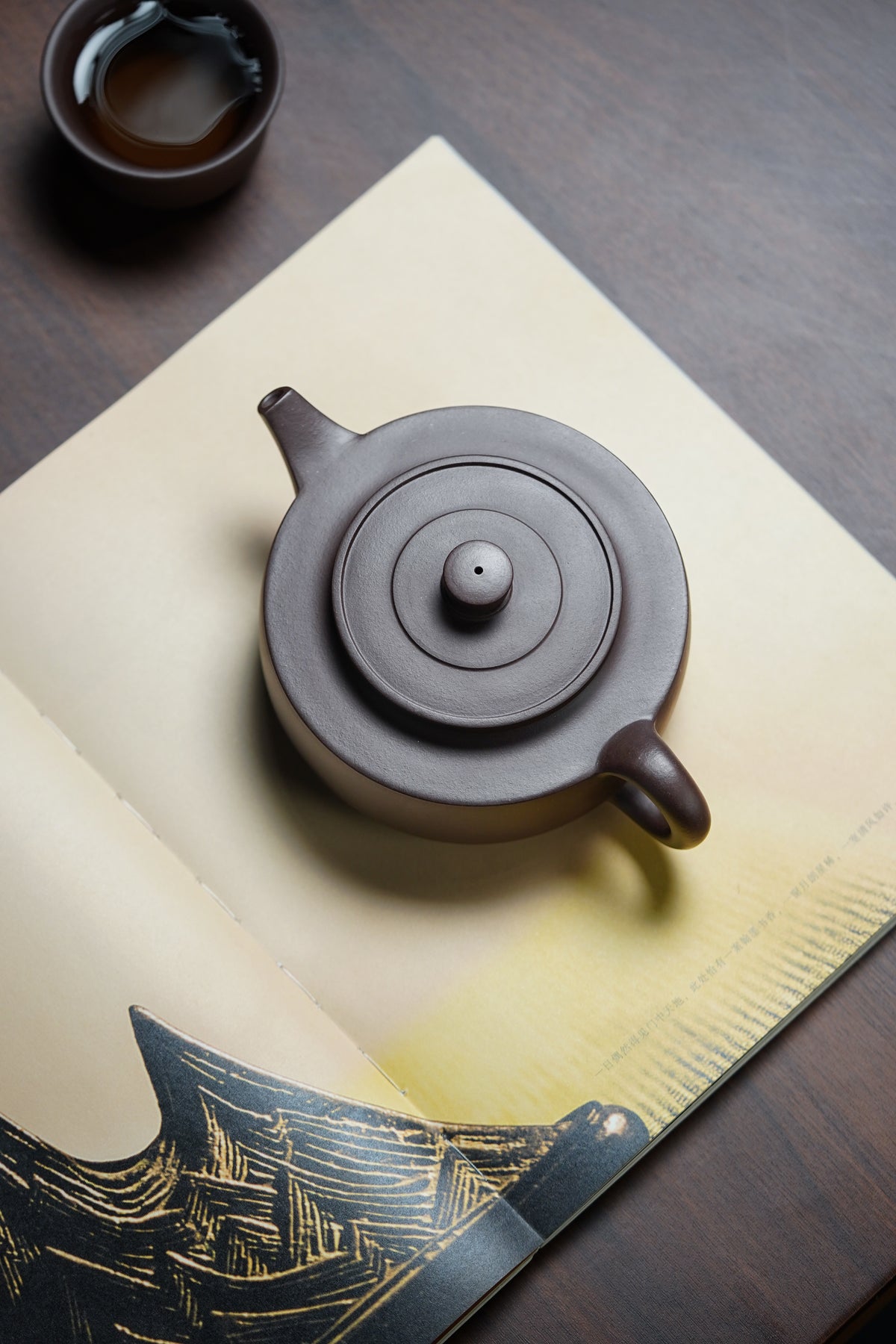 四国大师葛军·紫砂重器《周盘套组》鼎级荣衔👍高端礼赠首选! ——原矿优质老紫泥·320cc