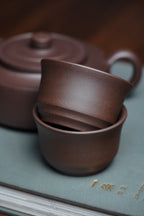 四国大师葛军·紫砂重器《周盘套组》鼎级荣衔👍高端礼赠首选! ——原矿优质老紫泥·320cc