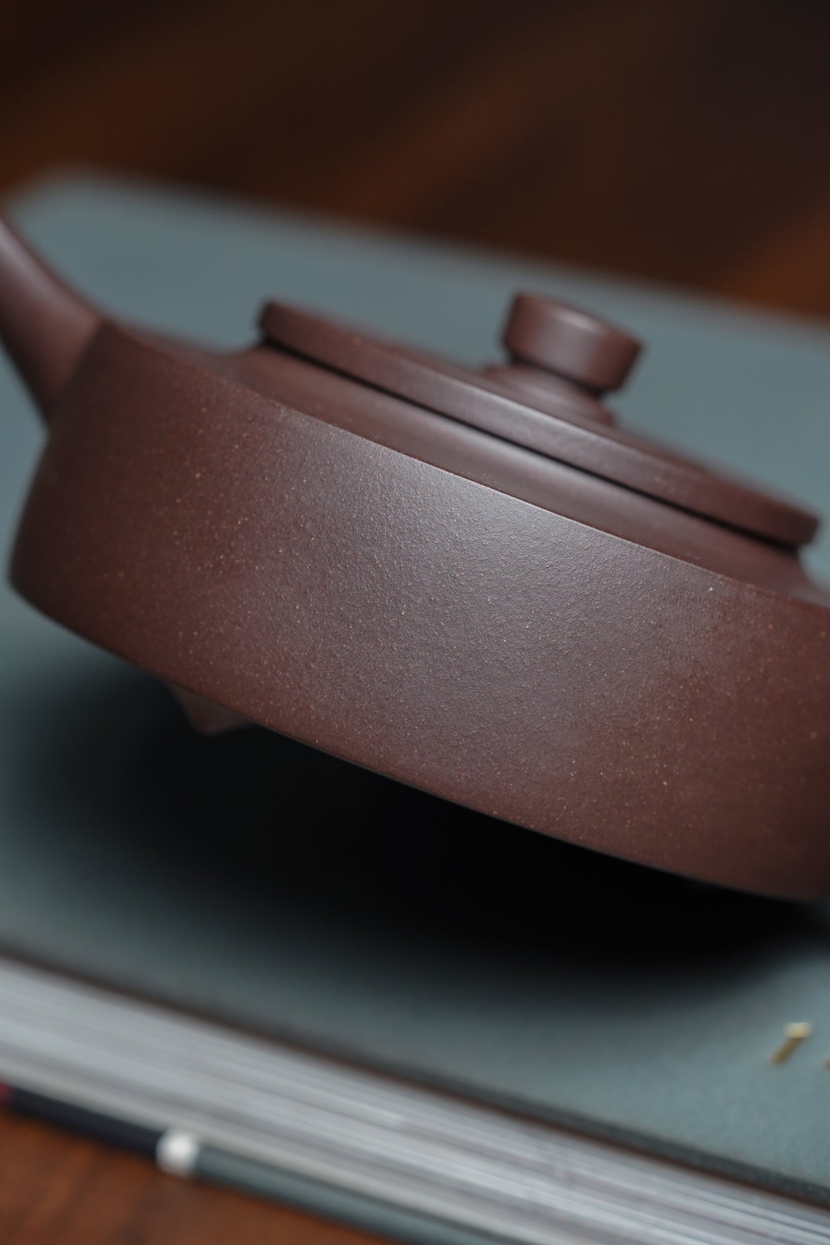 四国大师葛军·紫砂重器《周盘套组》鼎级荣衔👍高端礼赠首选! ——原矿优质老紫泥·320cc