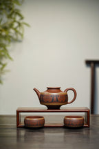 四国大师葛军·紫砂重器《夏韵套组》鼎级荣衔👍高端礼赠首选! ——原矿优质清水泥·280cc