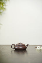 景舟嫡传·昌鸿紫砂｜双国大师李昌鸿《福禄壶》——原矿优质紫玉金砂·135cc ——顾景舟大师高徒·双国大师李昌鸿之作
