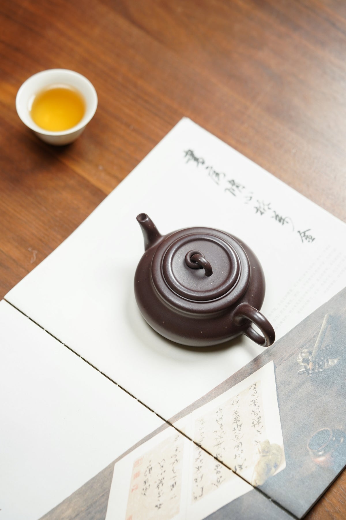 景舟嫡传·昌鸿紫砂｜双国大师李昌鸿《福禄壶》——原矿优质紫玉金砂·135cc ——顾景舟大师高徒·双国大师李昌鸿之作