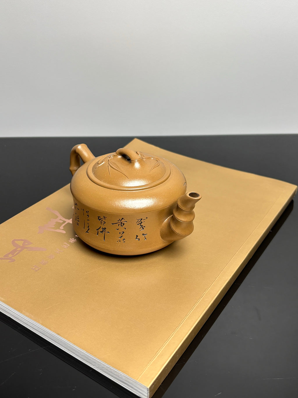 中国紫砂十二精英·双省大师高建芳佳作《 翠竹壶》｜传世礼藏重器 原矿优质段泥·350cc