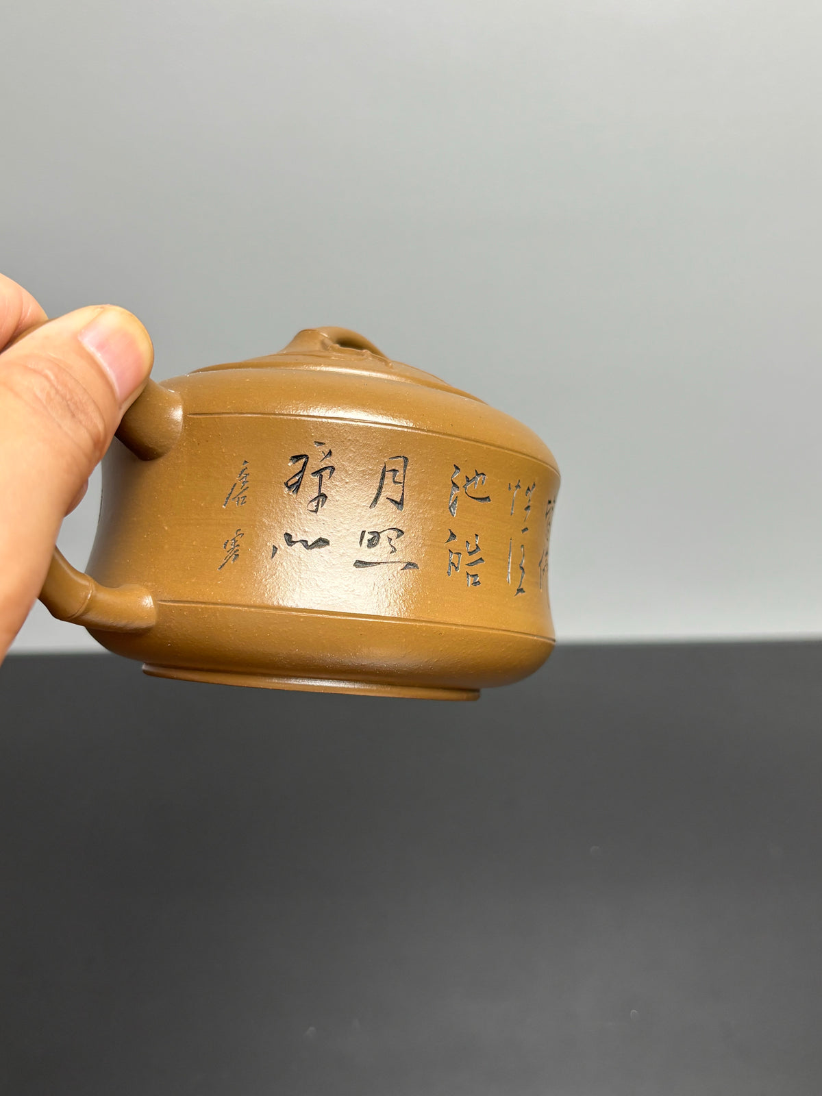中国紫砂十二精英·双省大师高建芳佳作《 翠竹壶》｜传世礼藏重器 原矿优质段泥·350cc